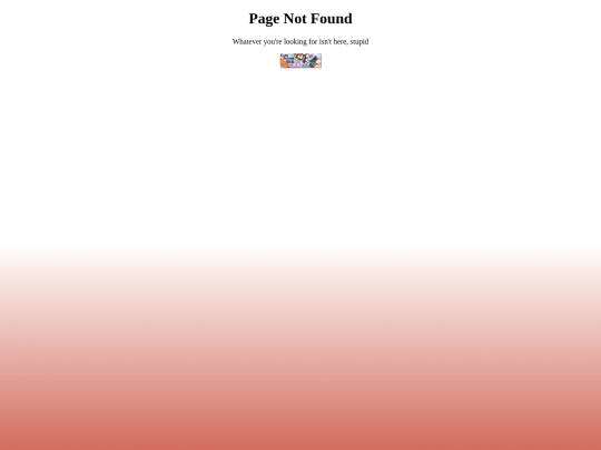 not_found screenshot