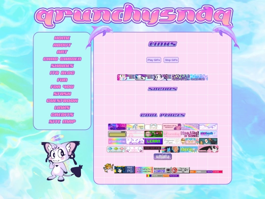 links screenshot