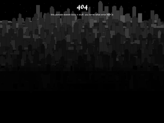 not_found screenshot