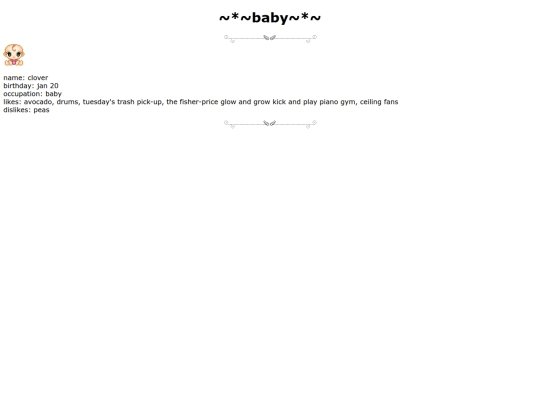 macoleey/baby screenshot