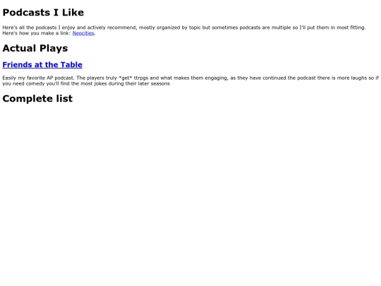 podcasts screenshot
