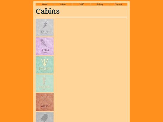 cabins screenshot