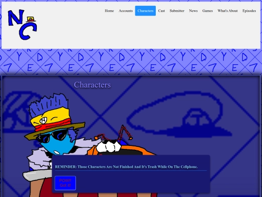 characters screenshot