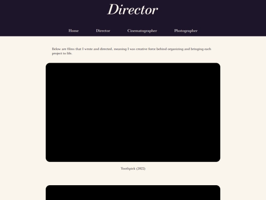 director screenshot
