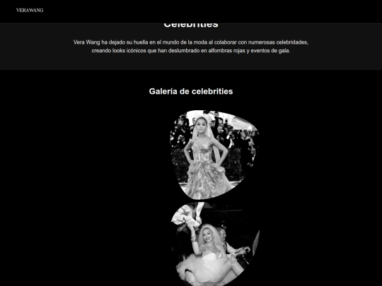 VeraWang/celebrities screenshot