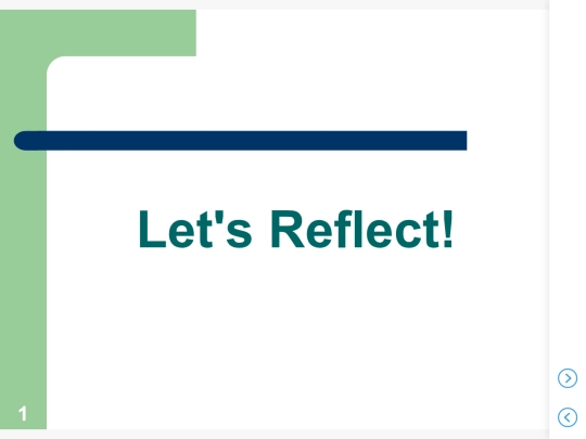 Activity_Self_Reflection screenshot
