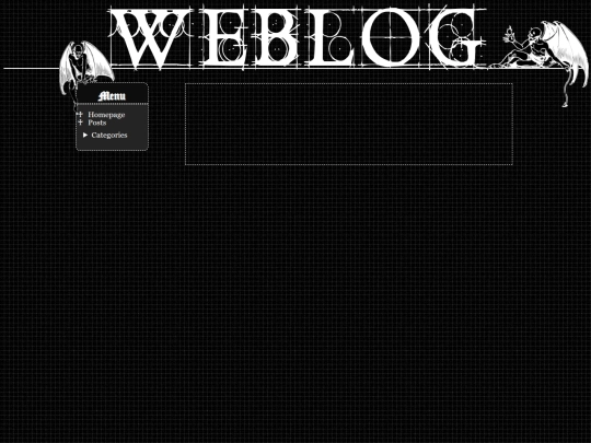 blog/home screenshot