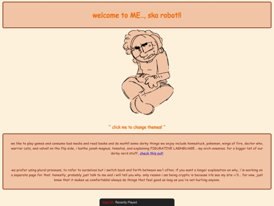 about-me screenshot