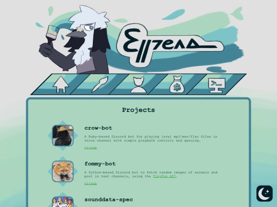 projects screenshot