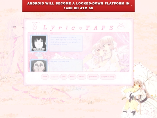 blog screenshot