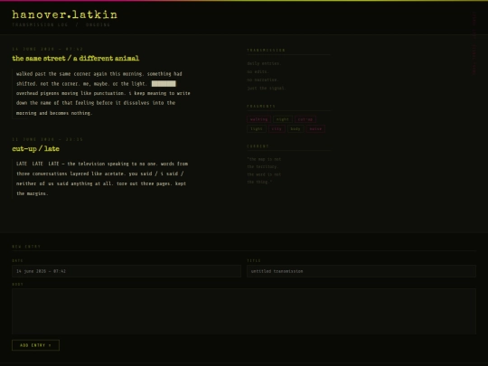 index screenshot