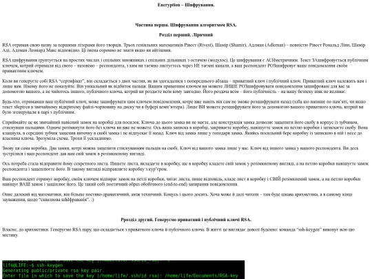 rsa screenshot