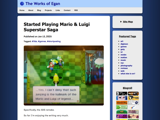 posts/2025-01-14-started-playing-mario-luigi-superstar-saga screenshot