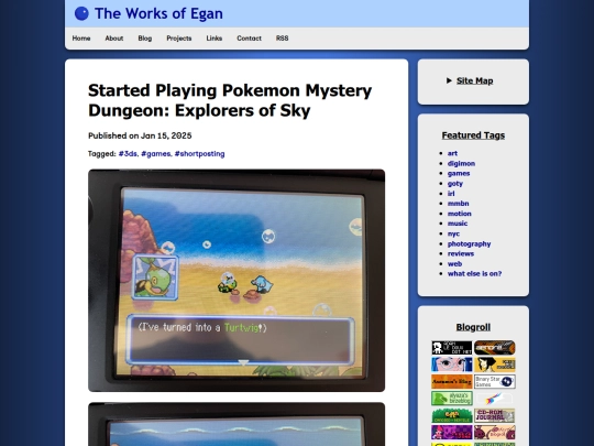 posts/2025-01-15-started-playing-pokemon-mystery-dungeon-explorers-of-sky screenshot