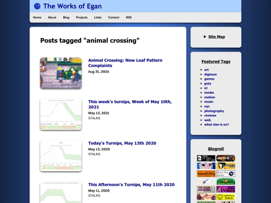 tagged/animal-crossing screenshot