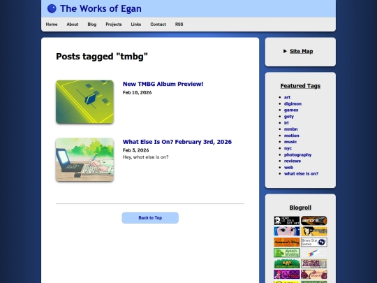 tagged/tmbg screenshot