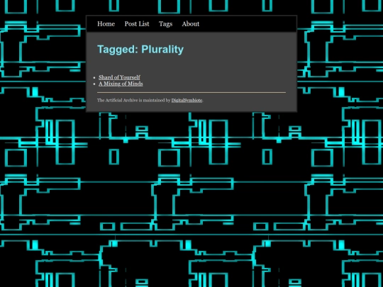 tags/plurality screenshot
