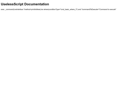 cool_webpages/uselesslang_documentation screenshot