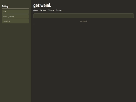 writing screenshot