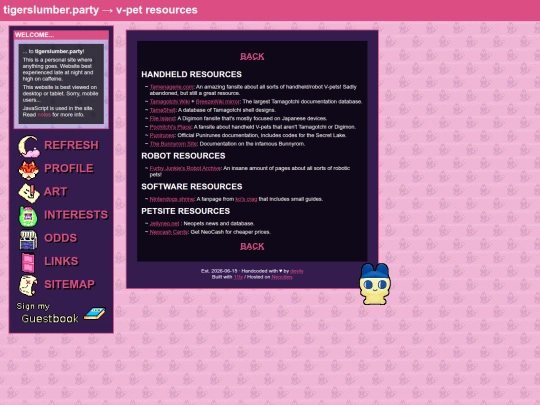 interests/v-pets/resources screenshot