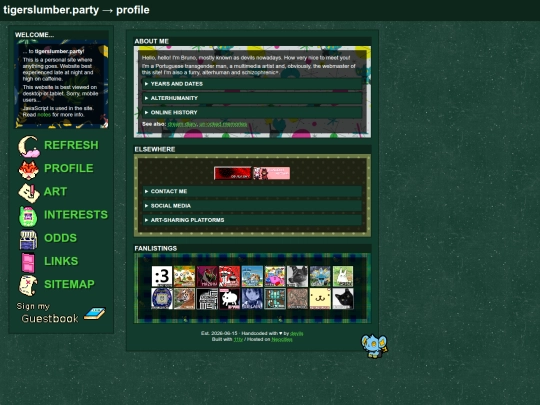 profile screenshot
