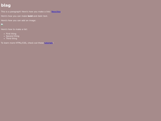 blag screenshot