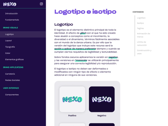 pages/visuals/logotipo screenshot