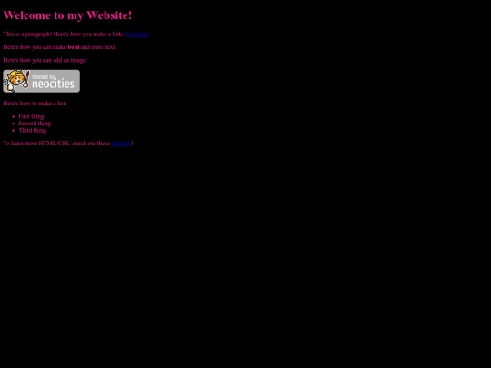 TEST screenshot