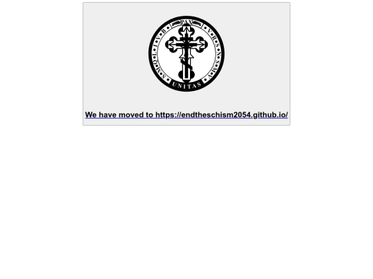 endtheschism/FAQ screenshot