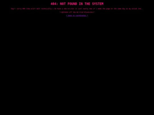 not_found screenshot