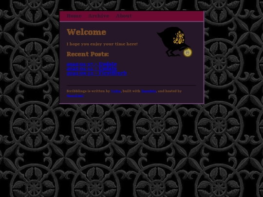 blog screenshot