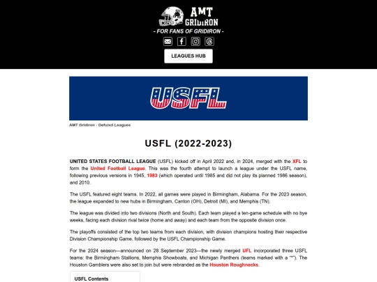 usfl screenshot