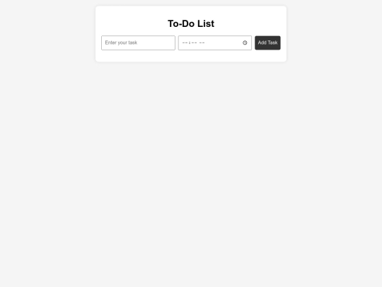 Time screenshot