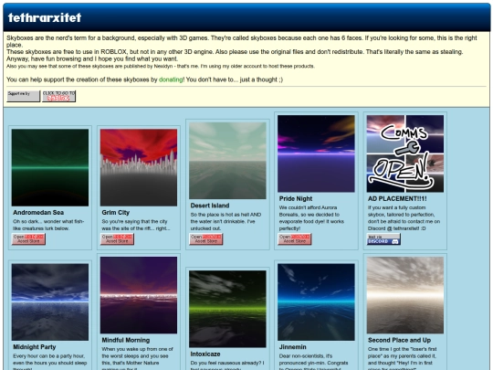 skyboxes screenshot