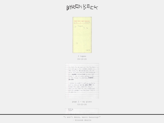 letters screenshot