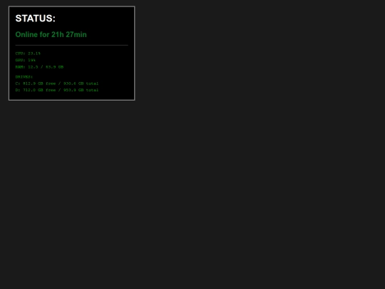 example screenshot