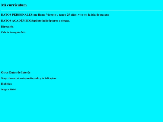 Currículum2 screenshot