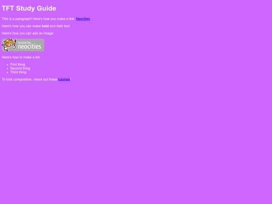 index screenshot