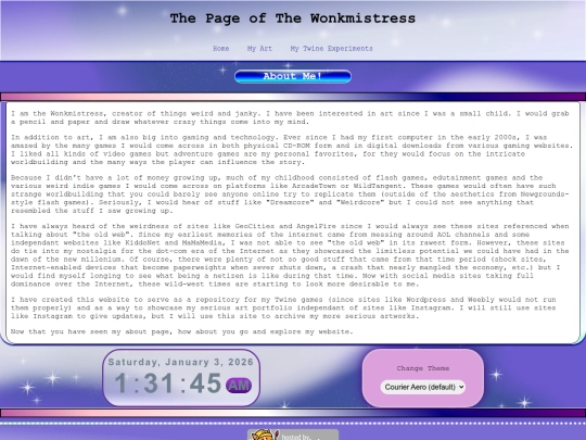MobileAboutPage screenshot