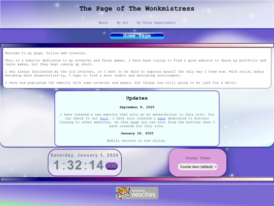 MobileHomePage screenshot
