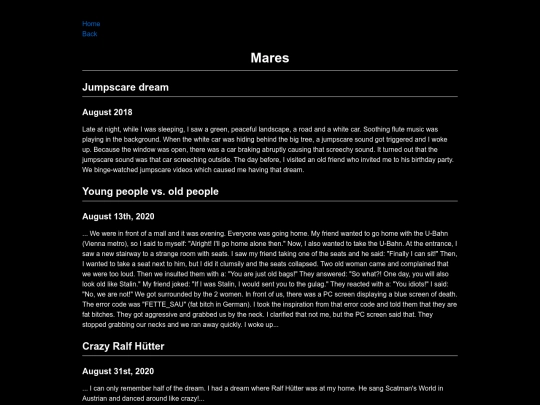mares screenshot