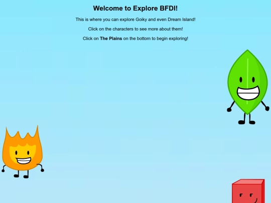 Explore-BFDI screenshot