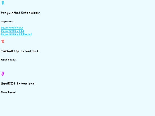 extensions screenshot