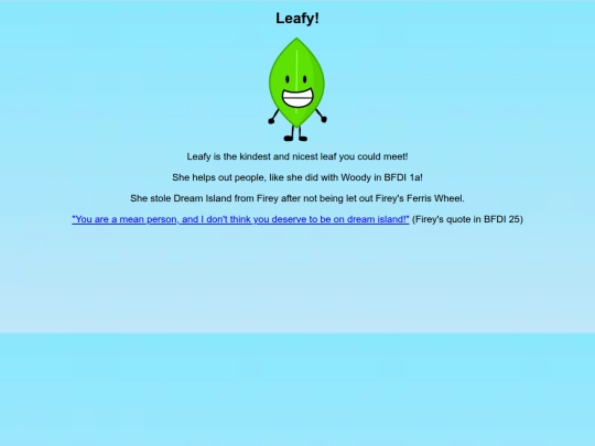 leafy screenshot