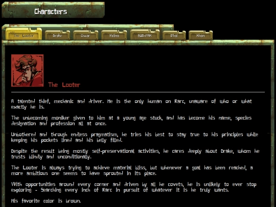 thelooter_characters screenshot