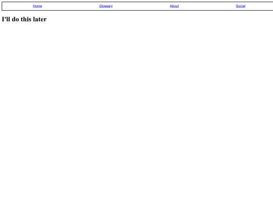 Homepage/Social screenshot
