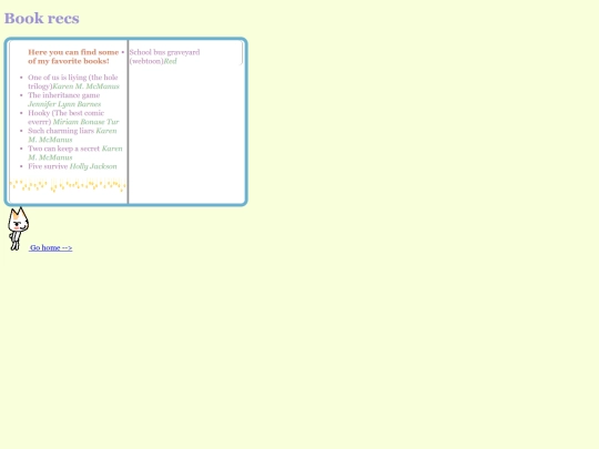 books screenshot
