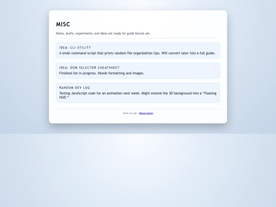 misc screenshot