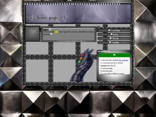 home page screenshot