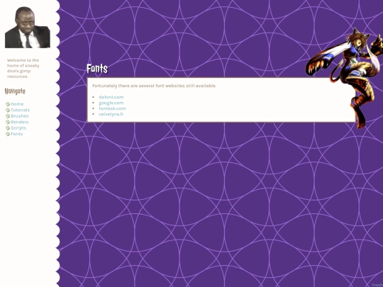 fonts screenshot